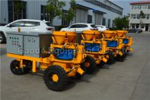 Gaodetec GSZ3000E 5m3/h electric wet mix concrete spraying machine for tunnel building